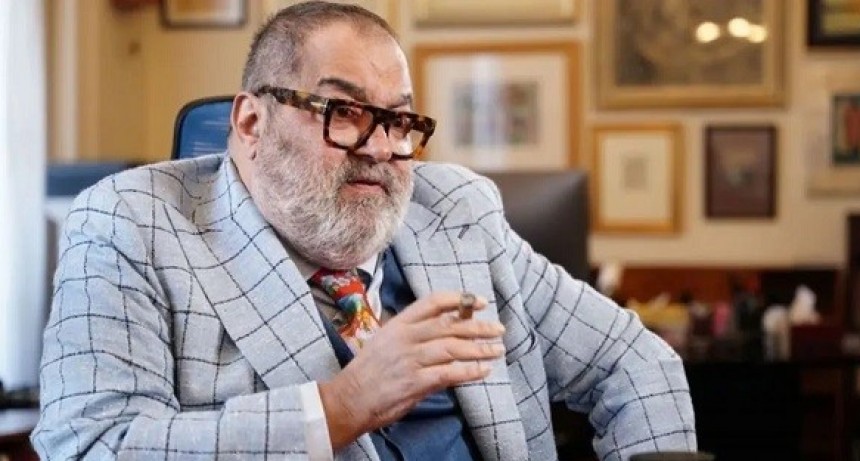  Lanata fue trasladado al Hospital Italiano por un cuadro de neumonía