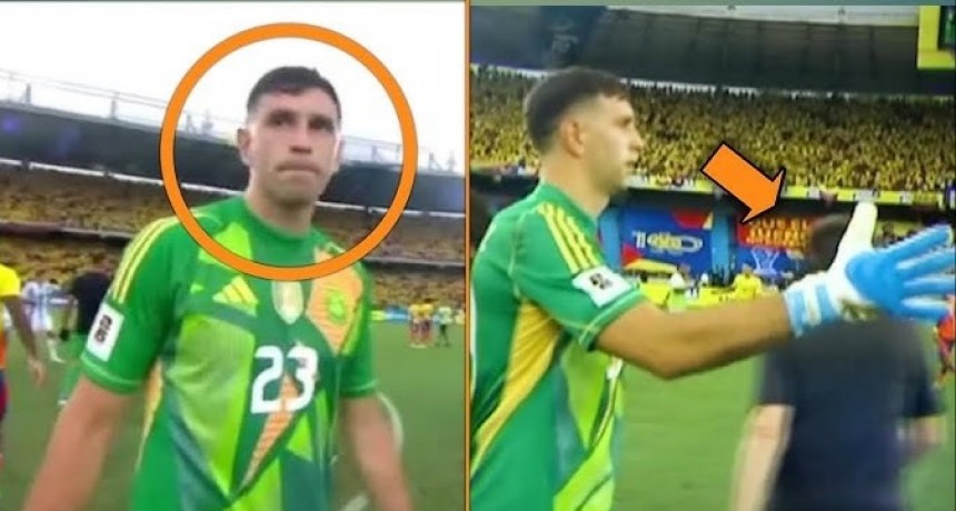 La FIFA sancionó al Dibú Martínez y no jugara frente a Venezuela y Bolivia 