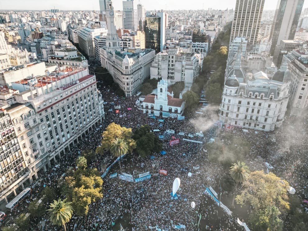 Se realiza este miercoles una nueva Marcha Federal al Congreso contra los vetos de Milei