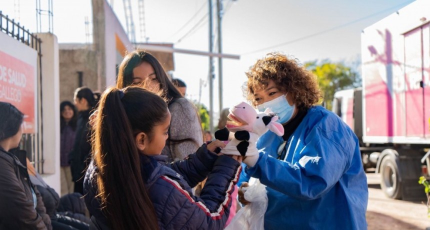La Provincia acerca operativos sanitarios a los vecinos de la zona Este
