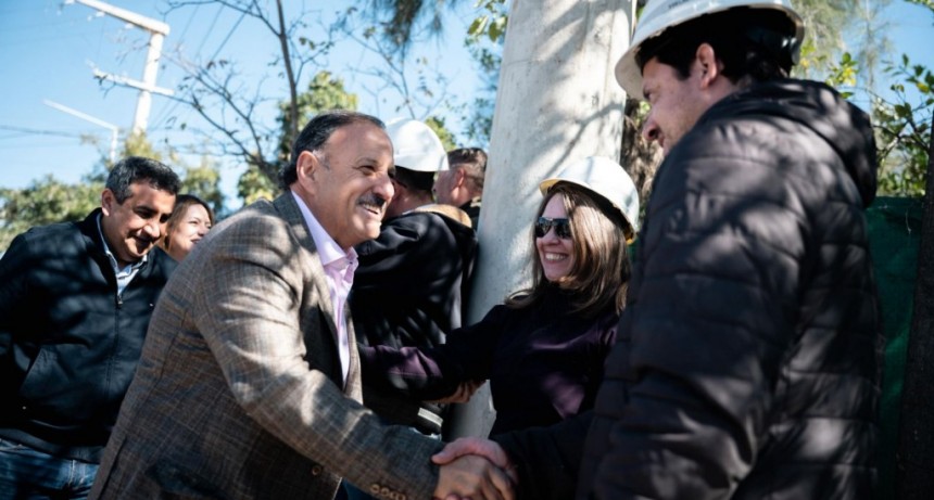 Quintela inauguró una obra estratégica para el desarrollo de Olta