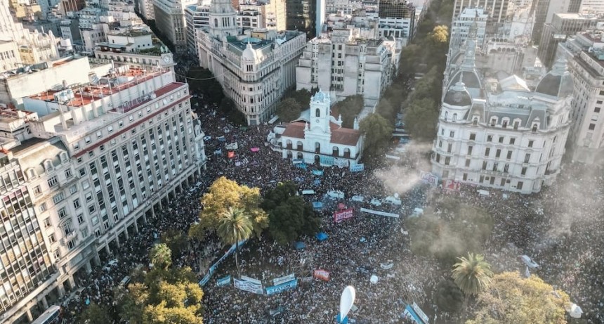 Se realiza este miercoles una nueva Marcha Federal al Congreso contra los vetos de Milei