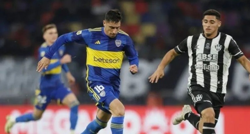 Boca y Central Córdoba empataron en La Bombonera