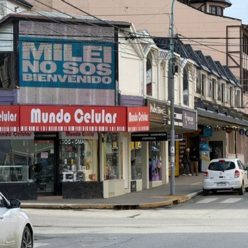 Milei pasó por Ushuaia y no tuvo el acompañamiento que esperaba