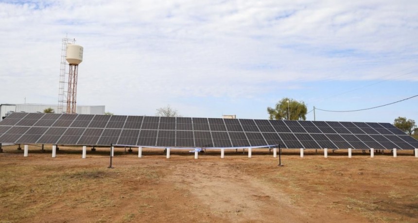 Se inauguró en Chepes Parque Solar Fotovoltaico