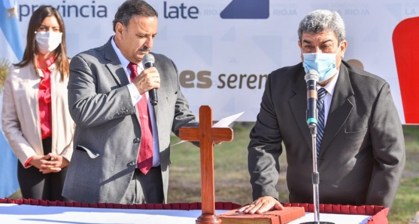 Quintela puso en funciones al nuevo jefe de la policía 