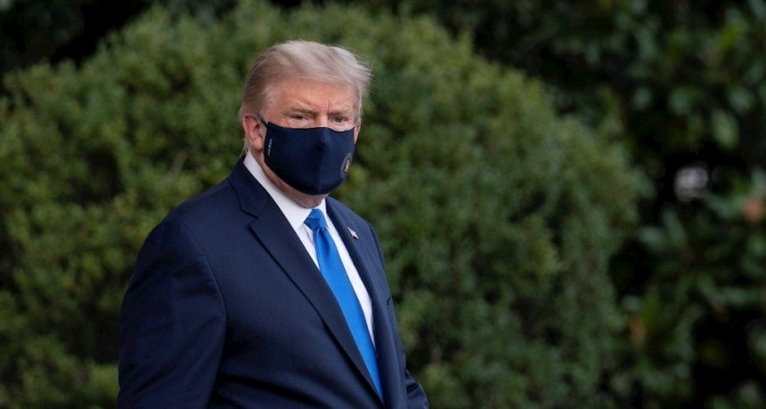 Donald Trump fue dado de alta 