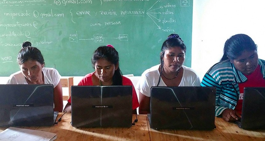 Mujeres chaqueñas usan la tecnología para enfrentar el cambio climático