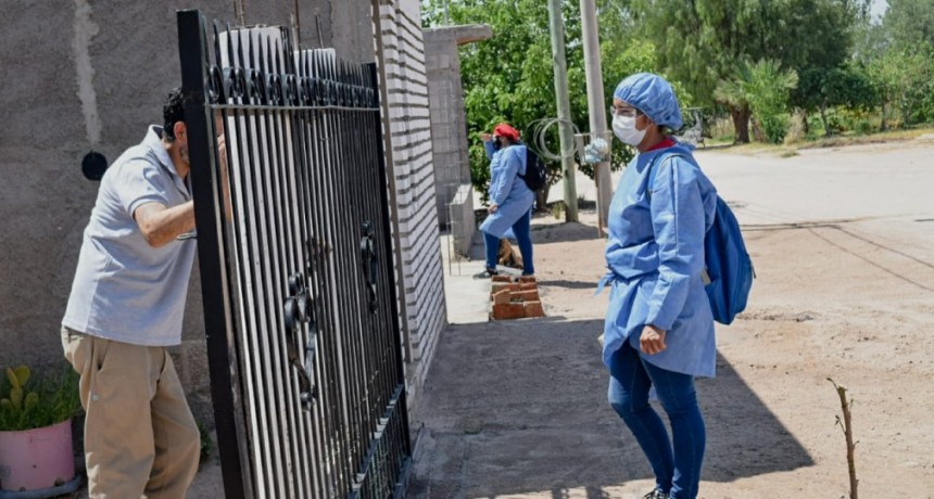 Salud salió en búsqueda de casos COVID-19 en Aimogasta