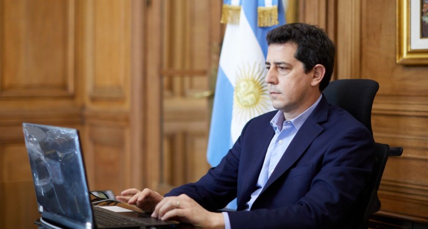 Wado de Pedro y Carreras analizaron la situación sanitaria en Río Negro