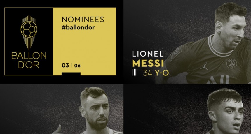Lionel Messi y Lautaro Martínez, nominados al Balón de Oro