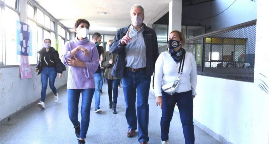 Perczyk celebró el retorno de estudiantes que se habían desvinculado del sistema educativo