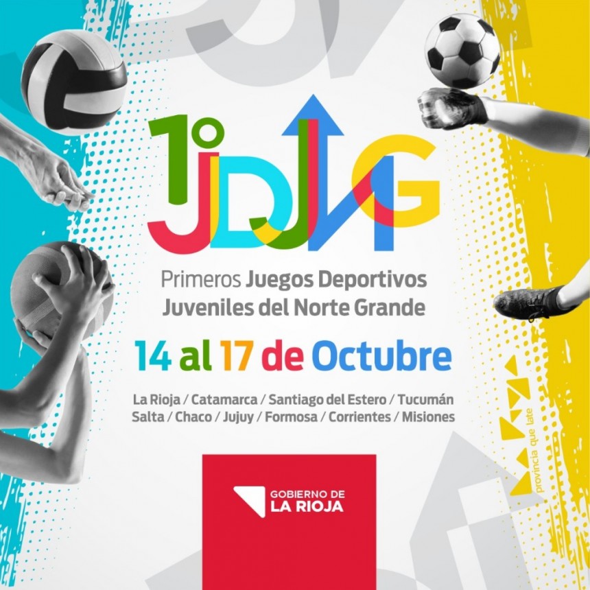 La Rioja será sede de los Primeros Juegos Deportivos Juveniles del Norte Grande 