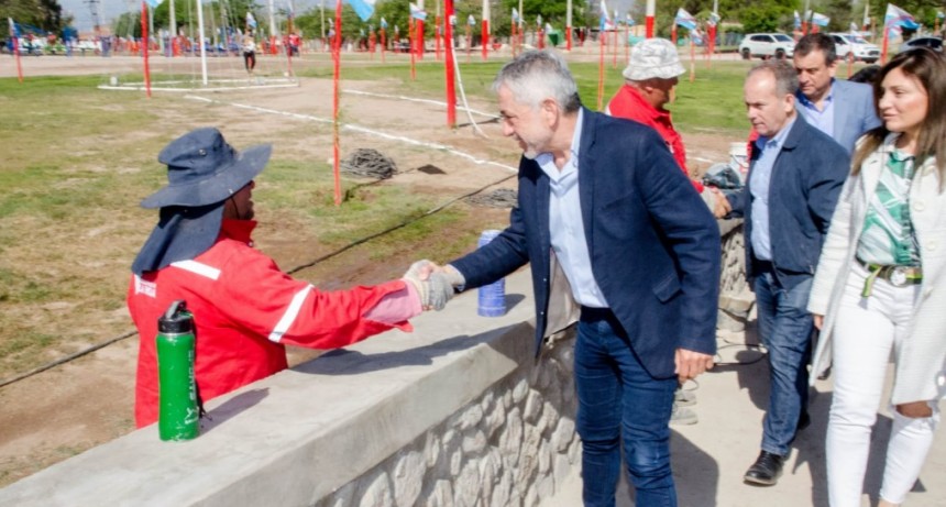 Gran avance en la obra del Parque Norte