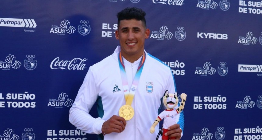 El riojano Exequiel Torres obtuvo la medalla de oro en los Juegos Suramericanos