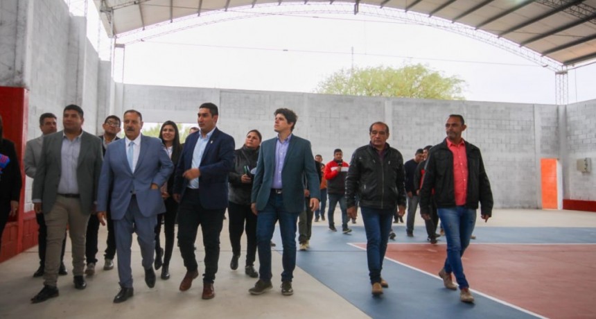 Punta de los Llanos cuenta con un nuevo Polideportivo Municipal 