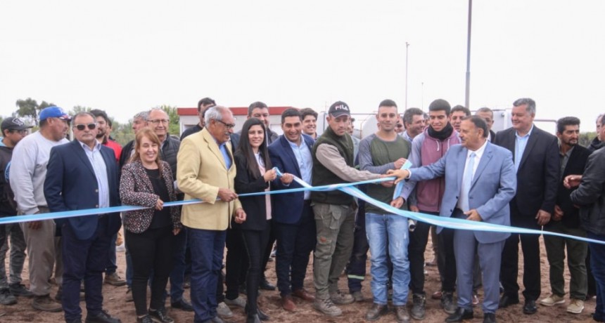 La obra de Nexo Cloacal y Planta Depuradora de Efluentes Cloacales fue inaugurada en Tama