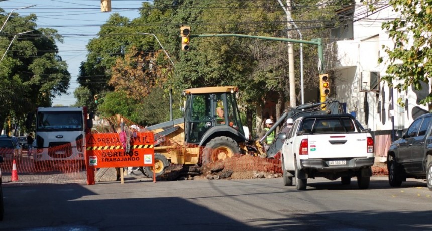 Continúan las tareas de Renovación Urbana del Área Central y Desagües Pluviales en Capital