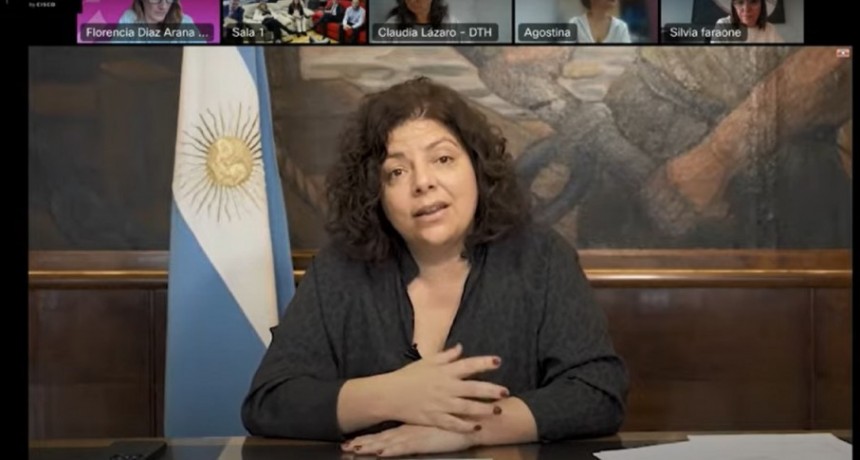 Vizzotti dio inicio a la Diplomatura de salud mental comunitaria 