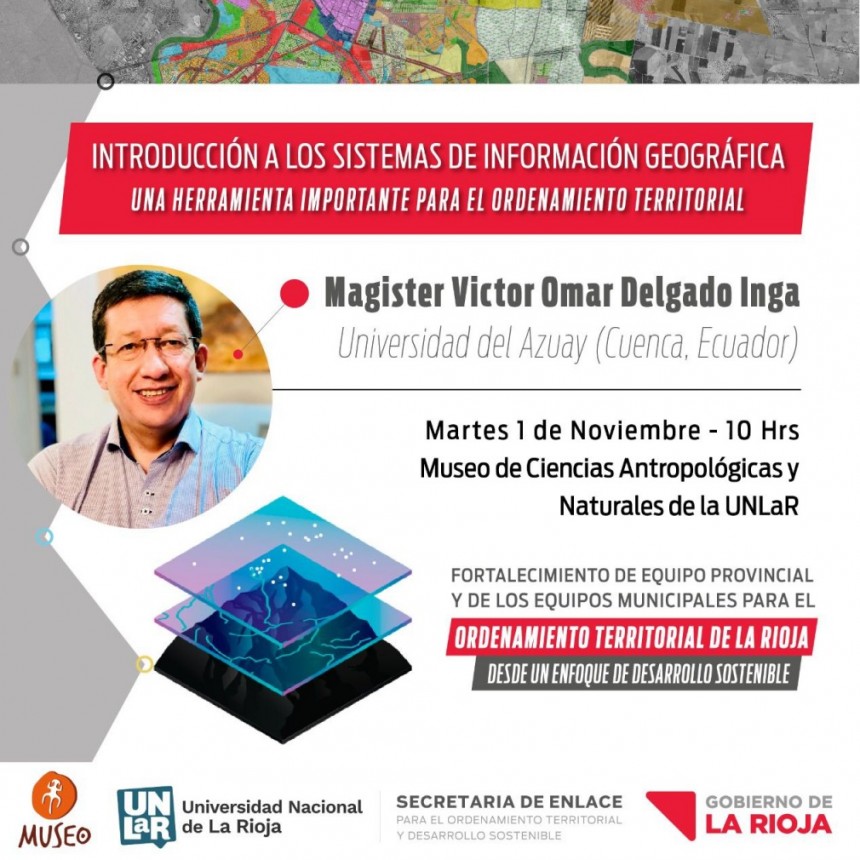 Se realizará la Charla- Capacitación introductoria sobre Sistemas de Información Geográfica