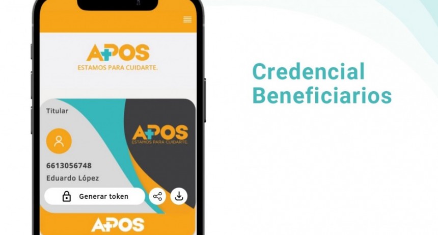 APOS aclara funcionamiento de su credencial digital