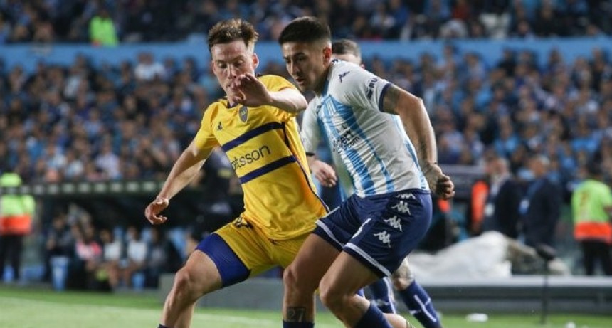  Racing derrotó 2-1 a Boca Juniors en una nueva fecha de la Copa de la Liga