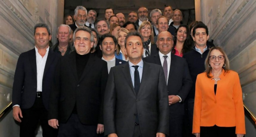 Sergio Massa se reúne con gobernadores de 18 provincias