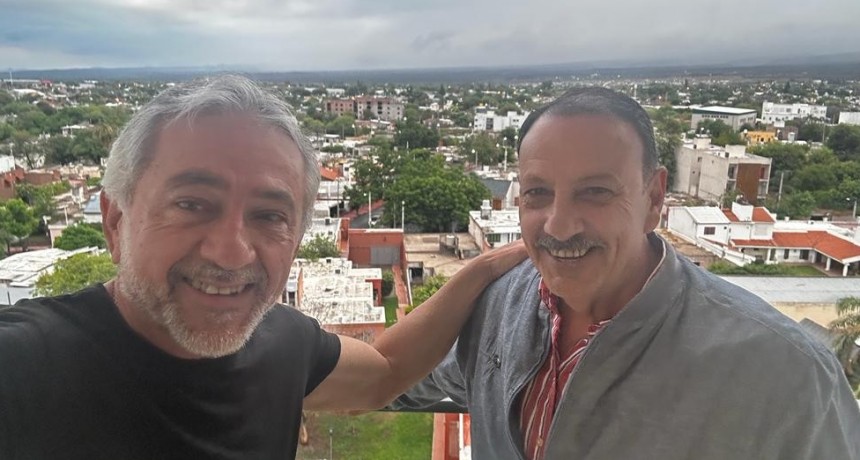 Quintela y Molina constataron avances en las tareas de recuperación de la ciudad capital