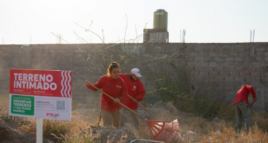 Municipio lanzó un servicio de limpieza de terrenos privados para evitar formación de basurales
