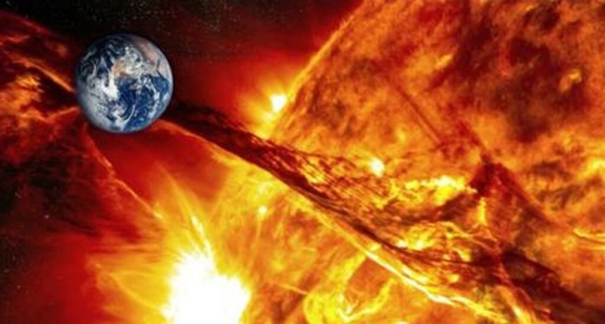 Potente llamarada solar llega este domingo a la tierra