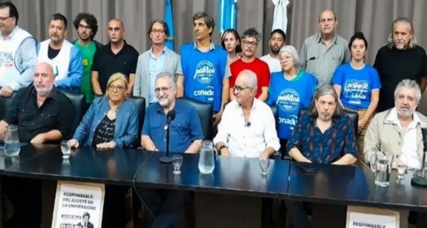 El Frente Sindical de Universidades realiza este jueves paro total en todo el pais