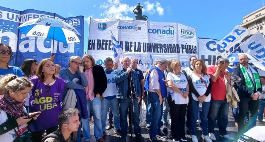 El Frente Universitario agudiza el plan de lucha contra las políticas de Milei