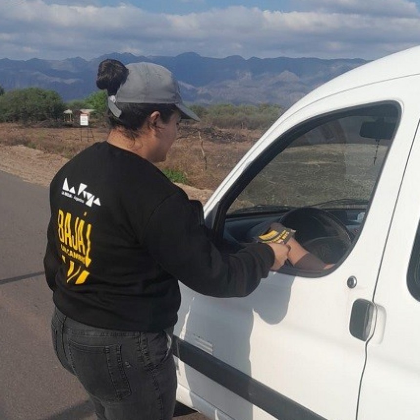 Baja un Cambio: se realizó en Polco importante operativo