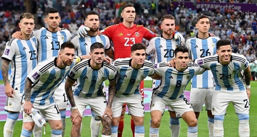 La Selección Argentina de futbol encabeza la lista FIFA