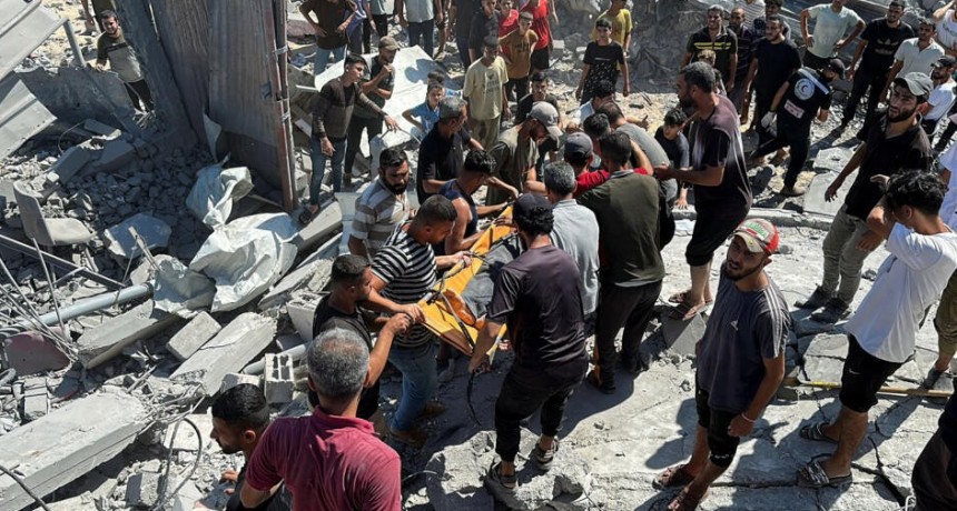 El norte de Gaza sufrio un nuevo ataque israeli  que dejó al menos 150 muertos y heridos