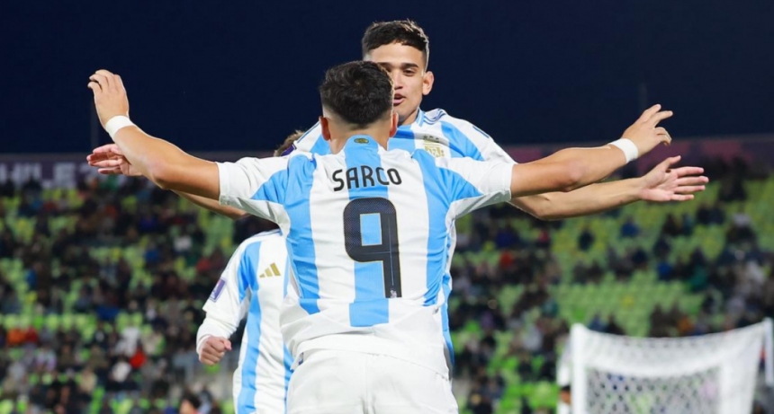 El sub-20 de Argentina paseó a su par de Australia