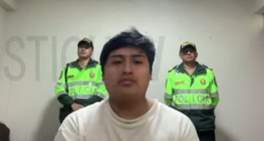La Justicia de Perú ordenó la extradición de “Pequeño J” a la Argentina y la defensa apeló al principio de humanidad