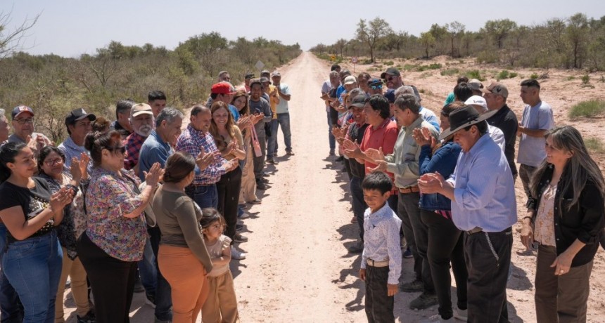 Quintela inauguró una nueva ruta que mejora la conexión entre San José y San Lorenzo