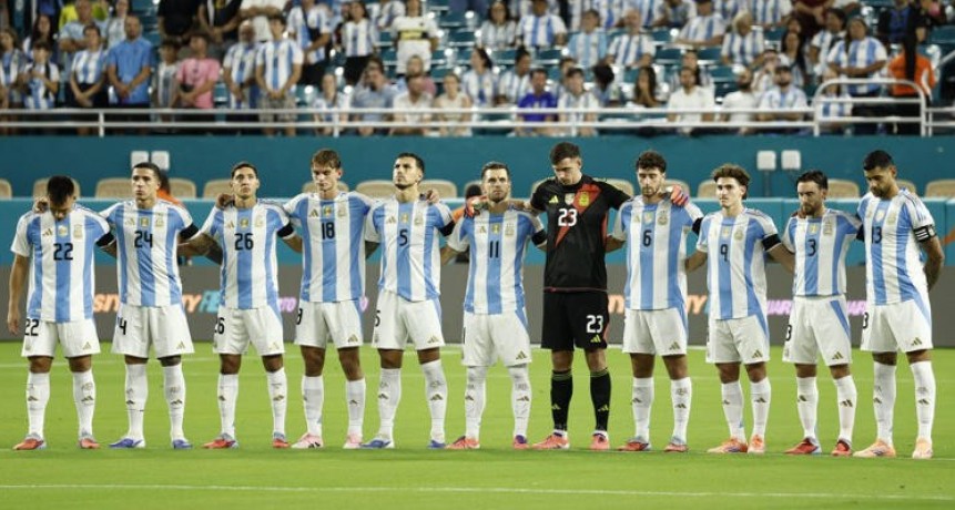 Argentina le ganó 1 a o a Venezuela en un amistoso rumbo al Mundial 2026