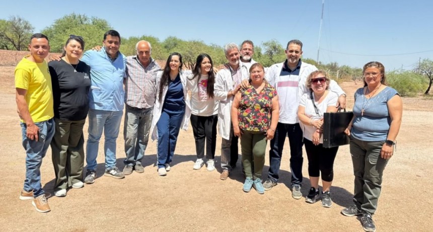 Oscar Villalba visitó zona rural de la capital