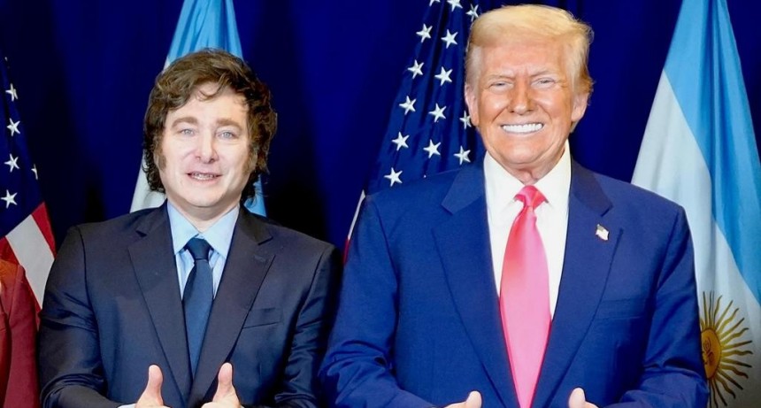 Donald Trump brindó apoyo a Milei, aunque lo condicionó al resultado electoral