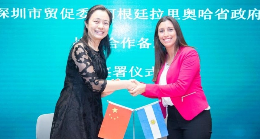 La Rioja firmó convenio para propiciar relaciones comerciales con China