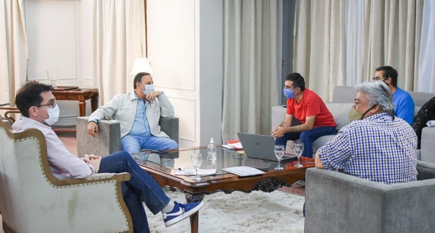 Quintela analizó los avances de obras viales estratégicas para la provincia 