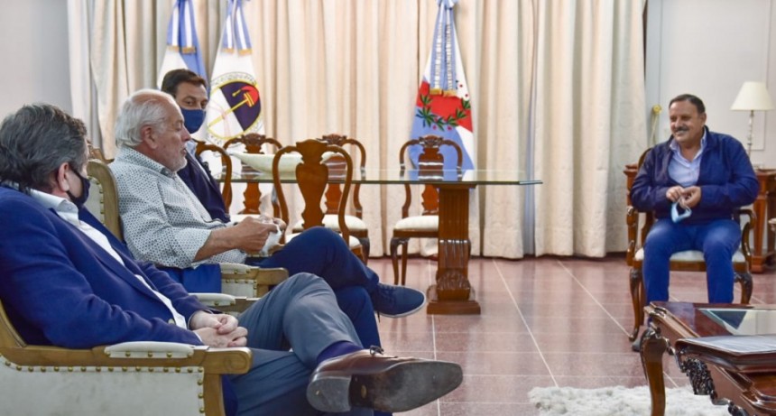 Quintela se reunió con representantes de Transnoa para avanzar en obras energéticas