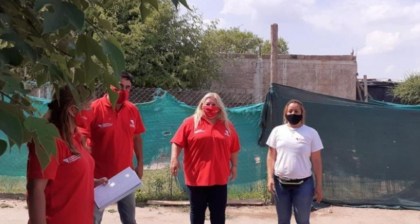 La provincia asistió a unas 1500 familias afectadas por la lluvia y el viento