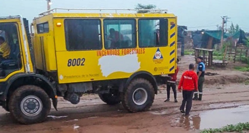 La Provincia asistió a más de 600 familias afectadas por las lluvias
