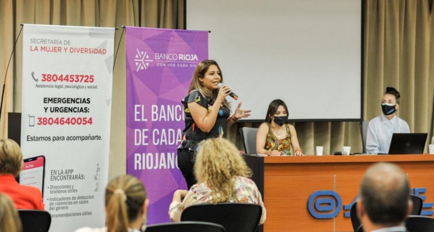 Ley Micaela:  El Banco Rioja capacitó a su personal 