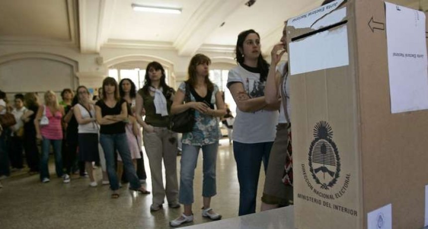 Cambios en el protocolo: las filas podrán realizarse dentro de los establecimientos de votación