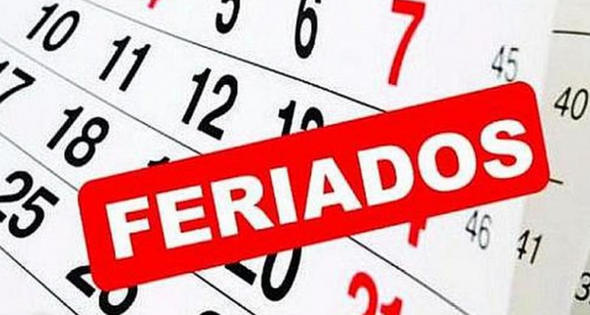 Se confirmó  el cronograma de feriados para 2022: cuáles son los 17 días festivos