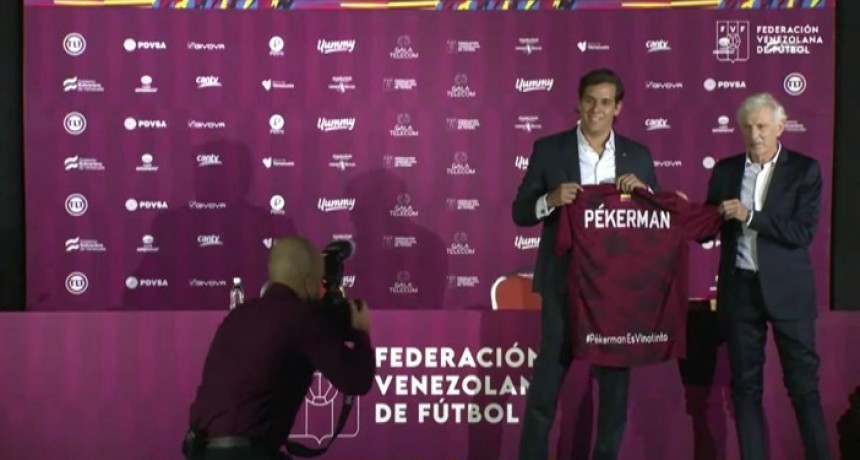Pékerman es el nuevo entrenador de la Selección de Venezuela